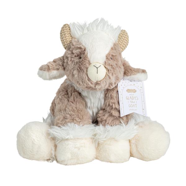 Gladys The Goat Plush | Perfect Gift for Kids | Mud Pie