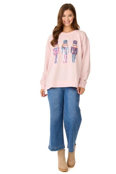 Nutcracker Sparkle One Size Sweatshirt