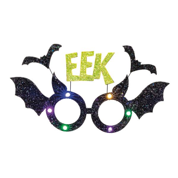 Bat Light-Up Glasses