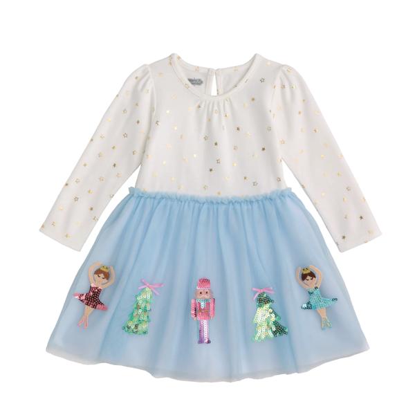 Blue Nutcracker Tutu Dress