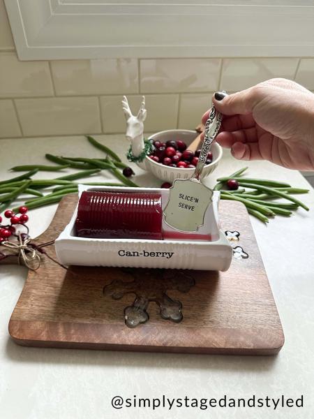 Cranberry Dish Set | Mud Pie