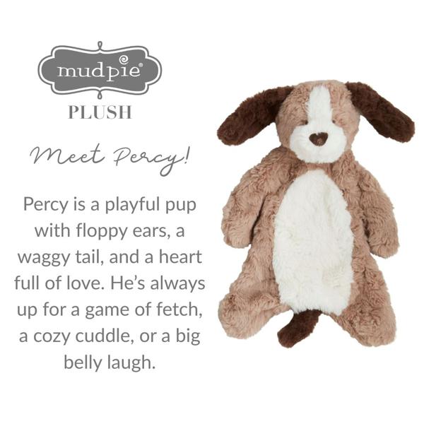 Puppy Plush Woobie | Perfect Snuggle Buddy for Kids | Mud Pie