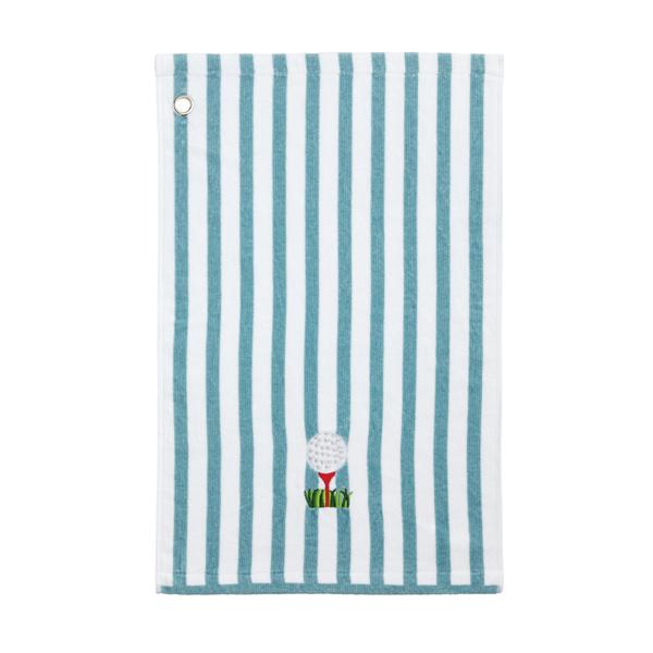 Mud Pie Golf Ball And Tee Terry Towel