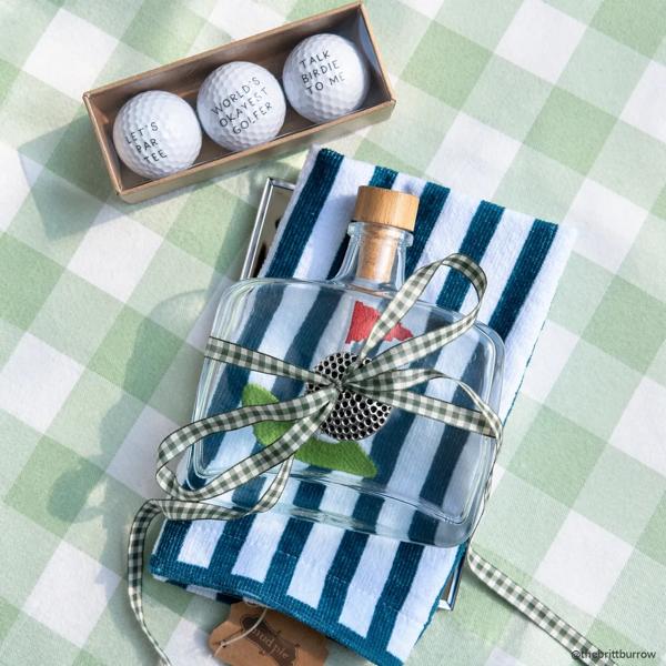 Mud Pie Golf Flag Terry Towel - Thumbnail 2