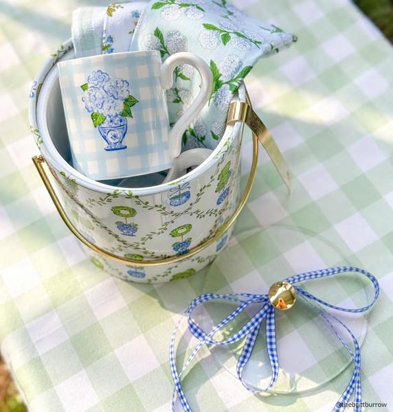 Mud Pie Hydrangea Mug - Thumbnail 2