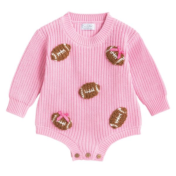 Pink Football Sweater Bubble