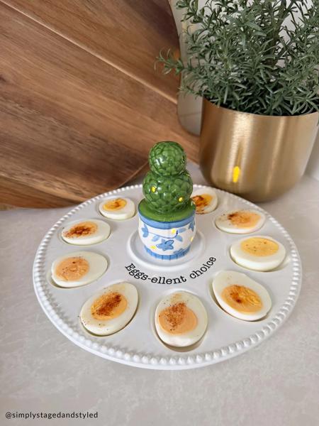 Topiary Light-Up Ceramic Sitter | Circa Everyday Home Decor | Mud Pie