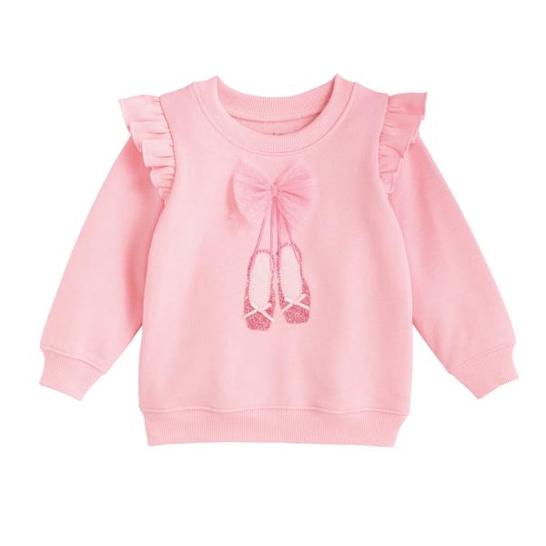 Ballet Shoes Sequin Sweatshirt