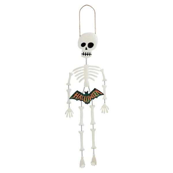 Glitter Skeleton Door Hanger