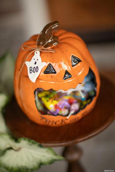 Trick Or Treat Jack-O-Lantern Container