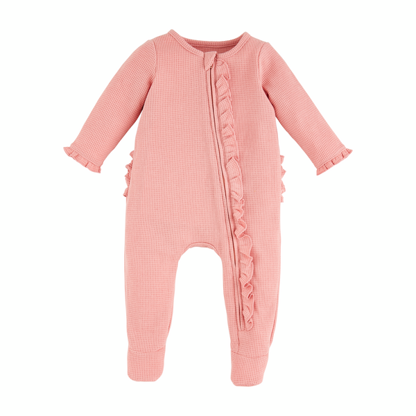 Deer Ruffle Baby Sleeper