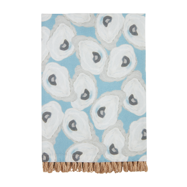 Blue Repeat Oyster Towel