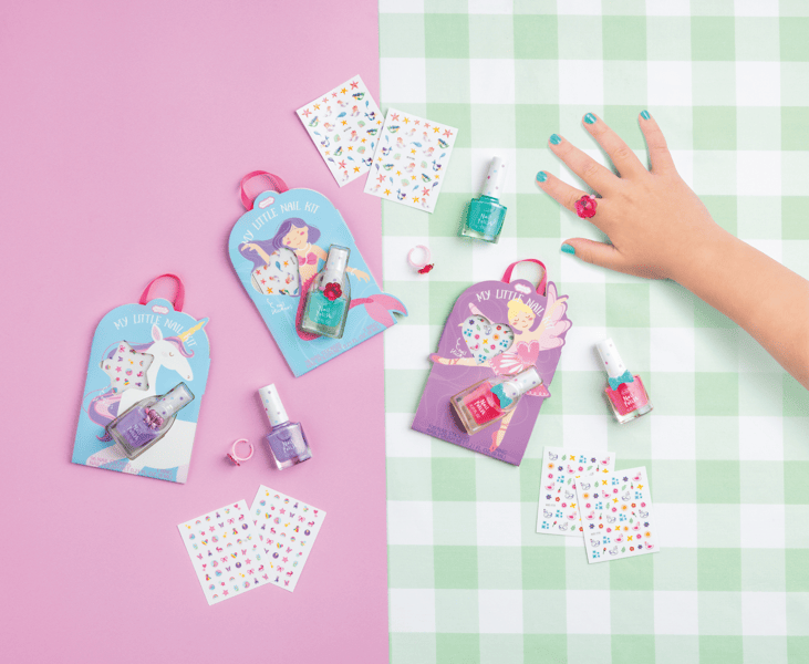 Ballerina Nail Kit | 3-Piece Kids Nail Polish Set | Mud Pie