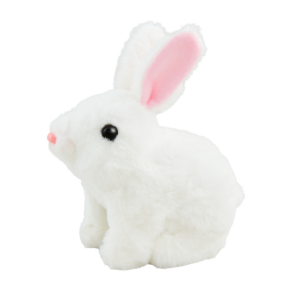 Hopping Plush Bunny