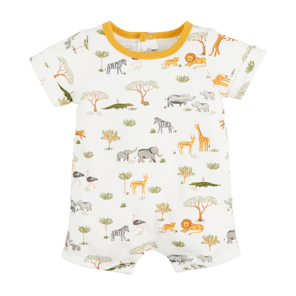 Safari Print Baby Shortall