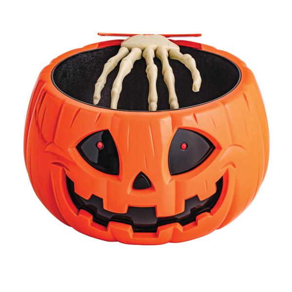 Animated LED Pumpkin Bowl with Jack-O-Lantern | Mud Pie