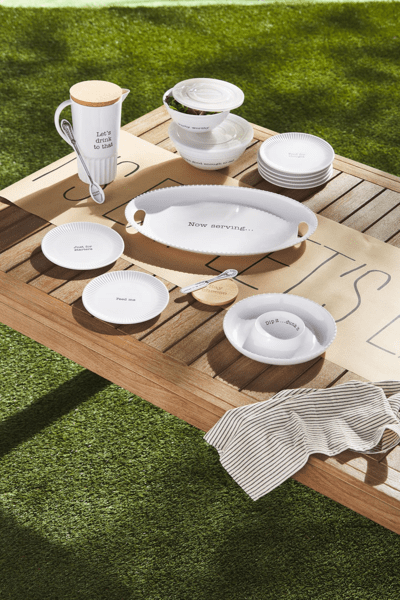 Outdoor Serving Bowl Set - Thumbnail 2