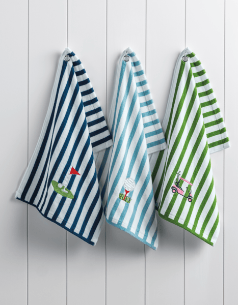 Mud Pie Golf Cart Terry Towel