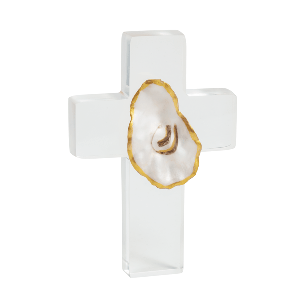 Resin Oyster Cross