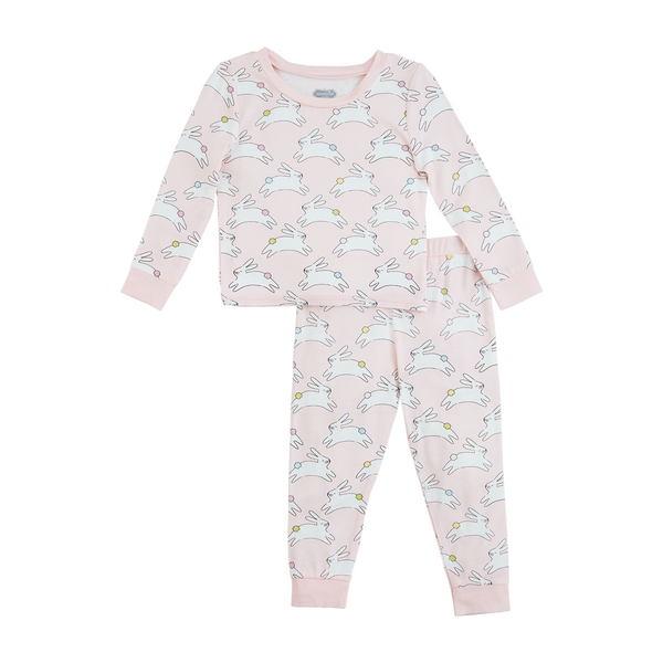 Pink Bunny Toddler Pajamas