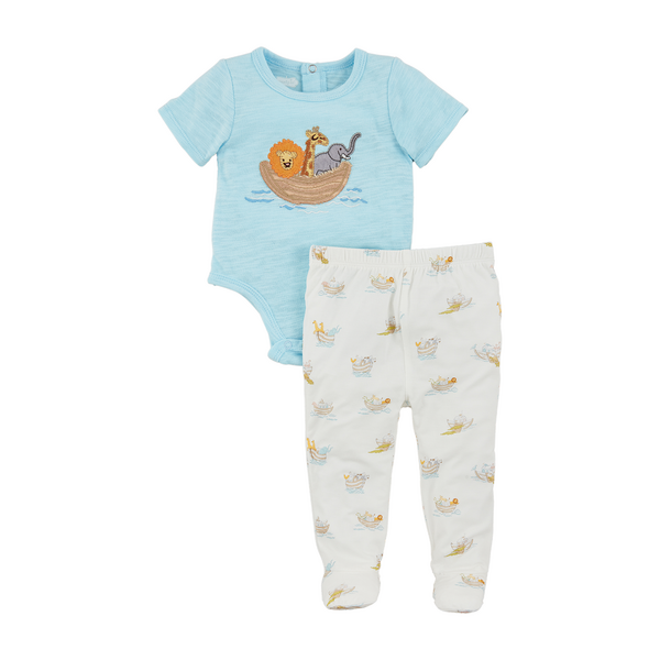 Noahs Ark Baby Outfit Set