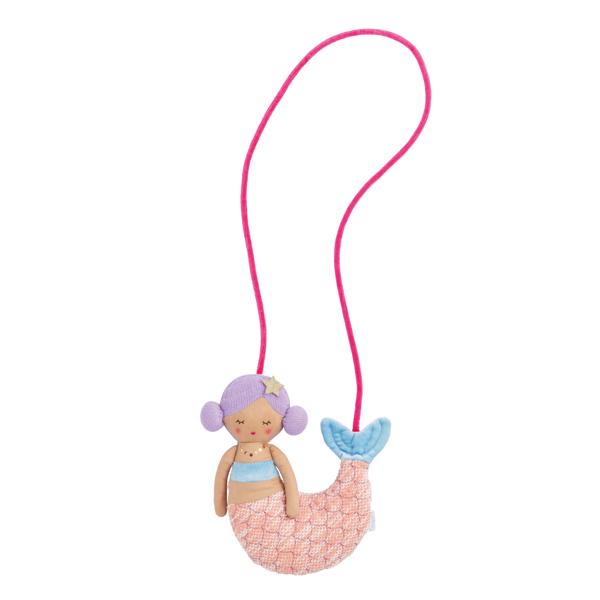 Purple Mermaid Tulle Purse | Tulle Design for Kids | Mud Pie