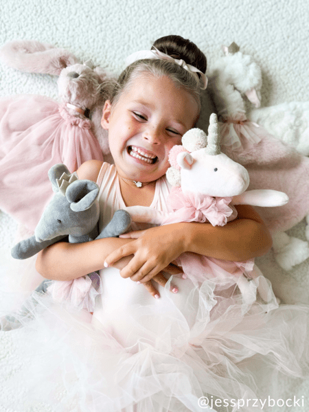 Swan Princess Plush Woobie | Magical Soft Toy | Mud Pie