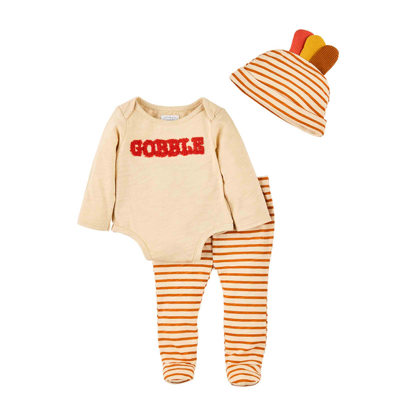 Gobble Baby Outfit Set