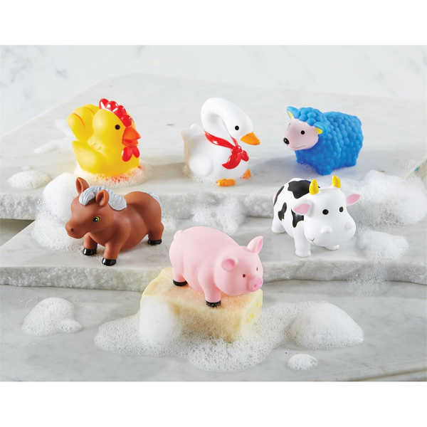 Farm Animal Rubber Bath Toys
