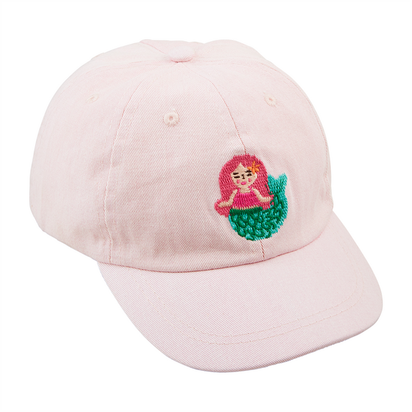 Mermaid Embroidered Toddler Hat