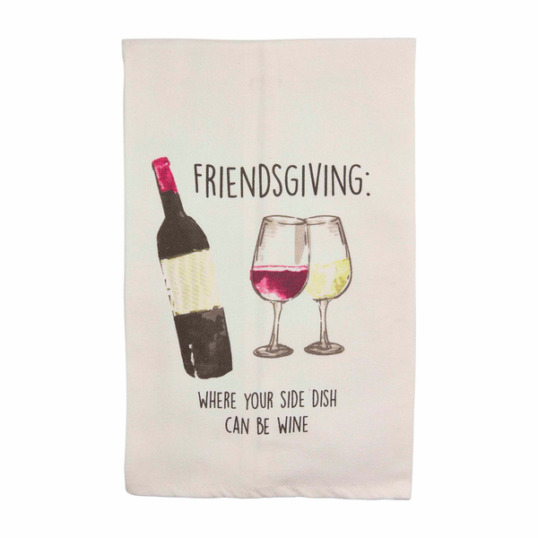 Wine Friendsgiving Towel