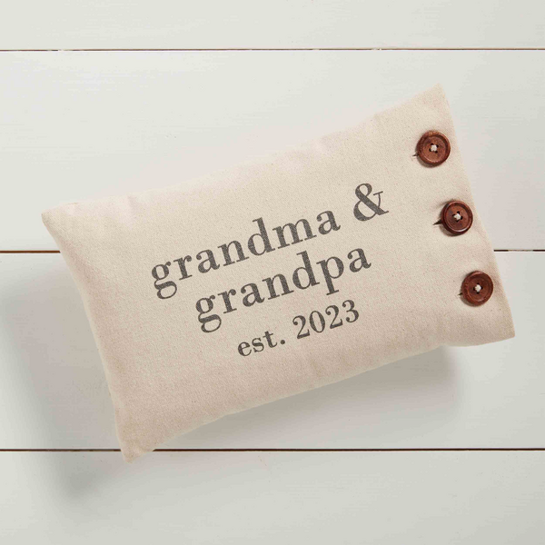 Grandma and grandpa 2024 est 2019 pillow