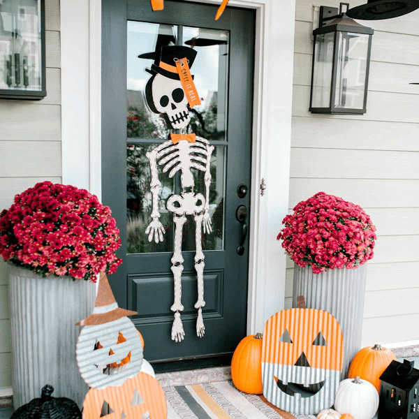 Mud Pie Skeleton Door Hanger - Thumbnail 5