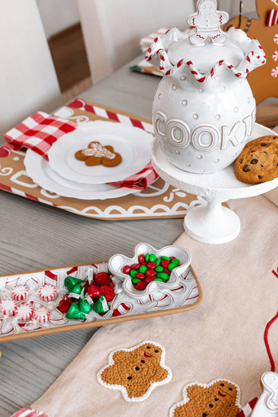 Mud Pie Gingerbread Tray and Dip Set - Thumbnail 5