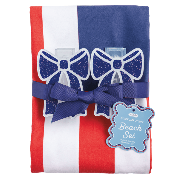 Mud Pie Americana Beach Towel