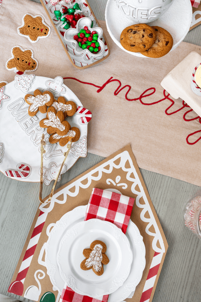 Gingerbread Tray & Dip Set | Mud Pie Holiday Serveware