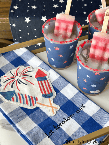 Mud Pie Firework Americana Towel - Thumbnail 4