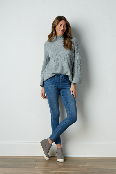 Elyse Denim Leggings Mud Pie