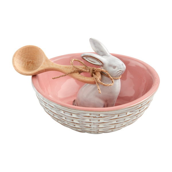 Pink Bunny Bowl