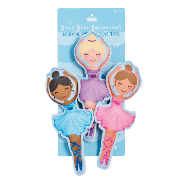 Ballerina Neoprene Dive Toys