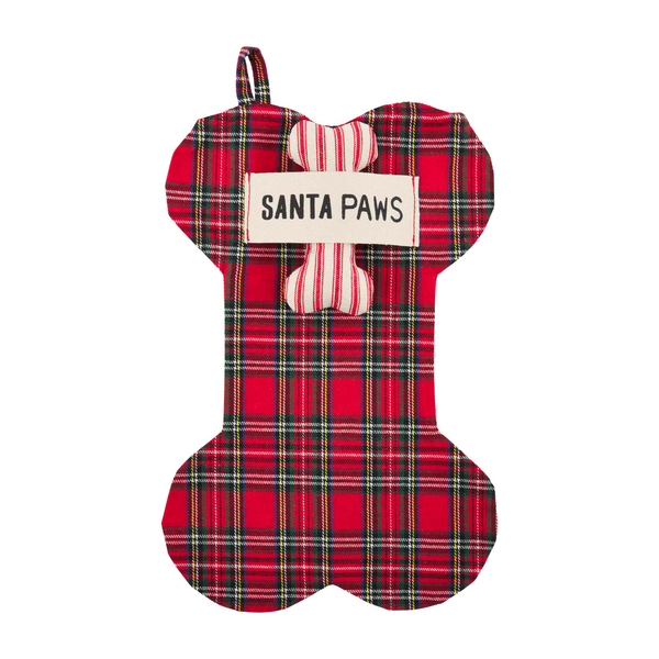 Santa Paws Dog Stocking and Toy Set