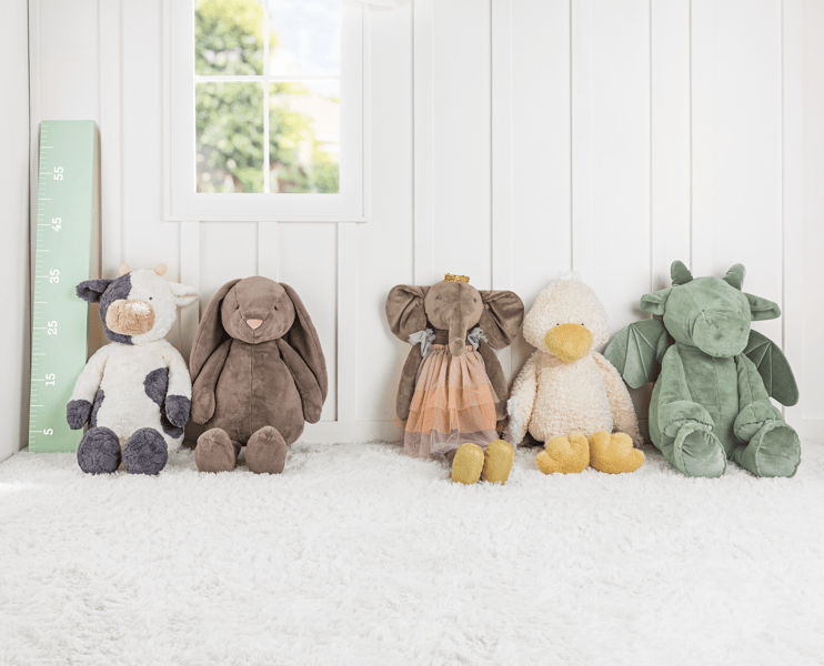 Bennett the Bunny Jumbo Plush Pal | Custom Blend Soft Plush Toy