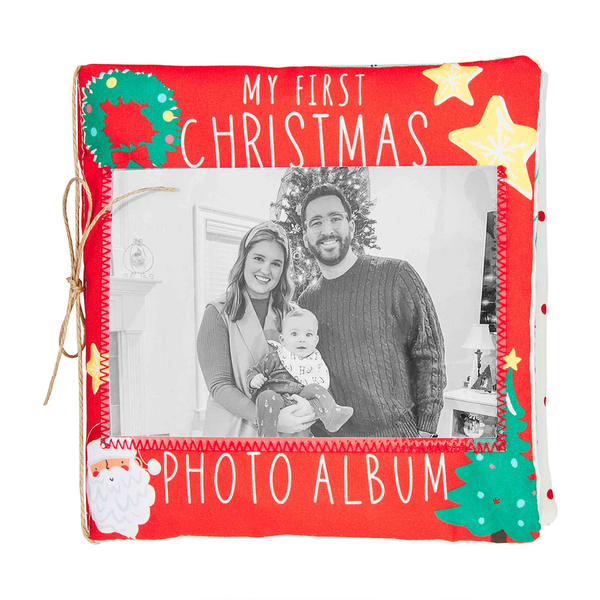 My First Christmas Photo Album by MudPie