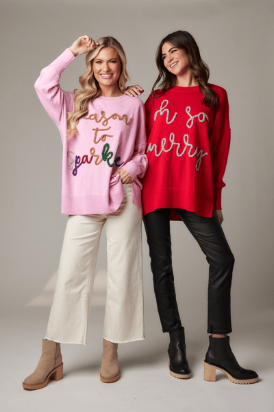 Mud Pie Women's Maple Oversize Sweater – Colorblock Relaxed Fall Top With Dolman Sleeves - View #9