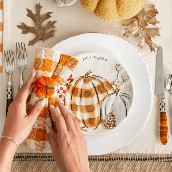 Plaid Napkin Set - Thumbnail 3