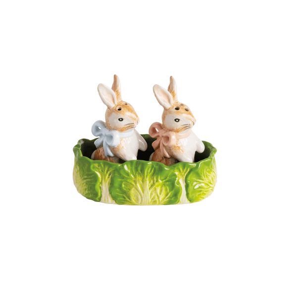 Mud Pie Bunny Salt And Pepper Shakers - Thumbnail 2
