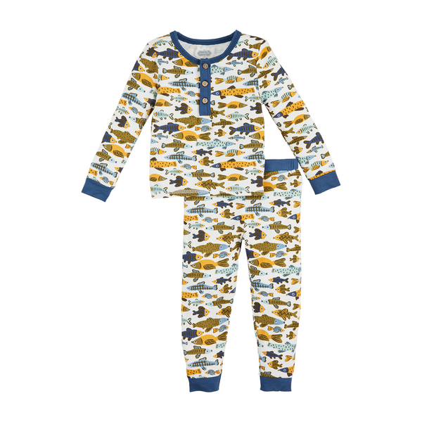 Gone Fishing Toddler Pajamas