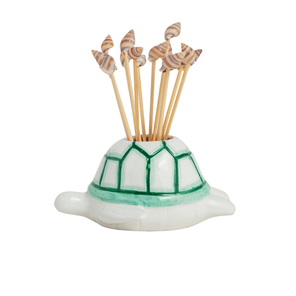 Shell Toothpick Holder | Dining Accessory | Mud Pie