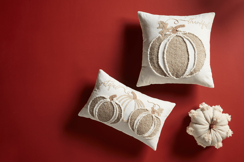 Mud Pie Pumpkin Pillow - Thumbnail 2