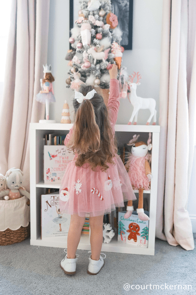white christmas dresses Ooh La La Couture Holiday Candy Cane Tutu Dress main image 1